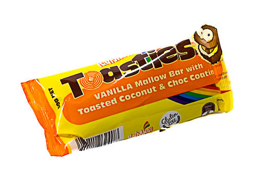 Toasties Bar NZ Chocolate bar - Sunshine Confectionery