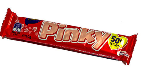 Pinky Bar NZ Chocolate 40g bar - Sunshine Confectionery