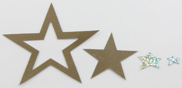 Scatters - Stars Silver Holographic - Sunshine Confectionery