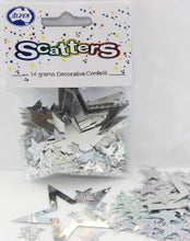 Load image into Gallery viewer, Scatters - Stars Silver Holographic - Sunshine Confectionery
