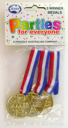 TOYS - Winners Medals - Sunshine Confectionery