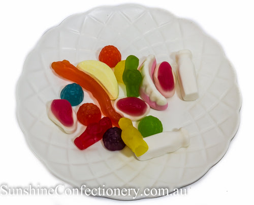 Party Mix Lolly Bags 10 x 60g - Sunshine Confectionery