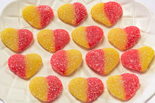 Load image into Gallery viewer, Sour Peach Hearts - Sunshine Confectionery
