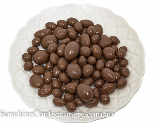 Chocolate Peanuts, Sultanas and Almonds - Sunshine Confectionery