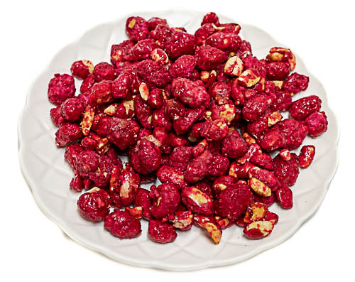 Sugared Red Peanuts 250g - Sunshine Confectionery