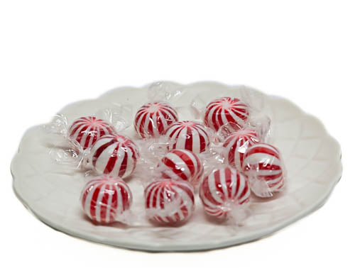Starlight Mint BALLS Red & White 300g Christmas - Sunshine Confectionery