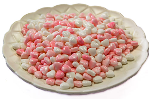 Pink and White Hearts Candies 300g - Sunshine Confectionery