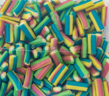 Load image into Gallery viewer, Rainbow Delights Filled Blow Pipes tub - Sunshine Confectionery
