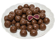 Load image into Gallery viewer, Milk Chocolate Raspberries - Sunshine Confectionery
