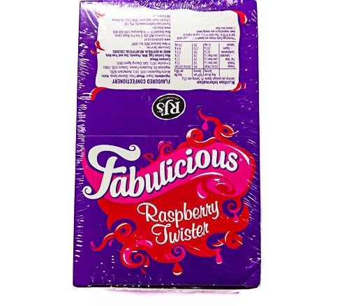 Raspberry Twisters 1kg by RJs New Zealand - Sunshine Confectionery