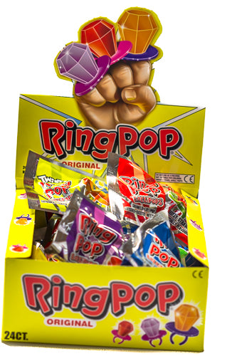 Ring Pops box of 24 - Sunshine Confectionery