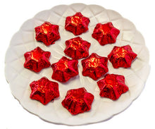 Load image into Gallery viewer, Stars - Chocolate Foil Stars - Red - Sunshine Confectionery
