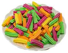 Load image into Gallery viewer, Mini Fruit Sticks - Mixed Colours 450g - Sunshine Confectionery
