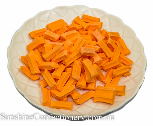 Mini Fruit Sticks - Orange 480g - Sunshine Confectionery