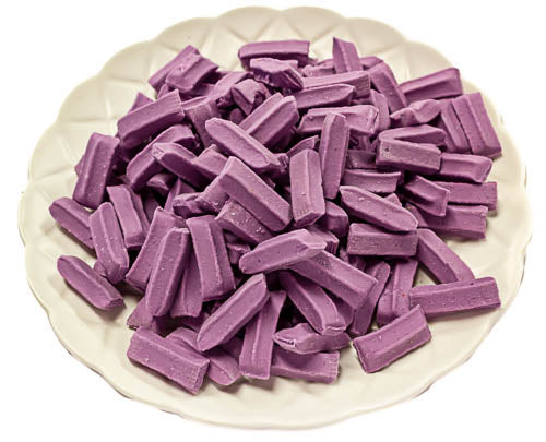 Mini Fruit Sticks - Purple 480g - Sunshine Confectionery