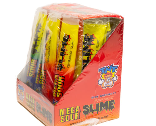 TNT Mega Sour Slime x 12 Tubes - Sunshine Confectionery