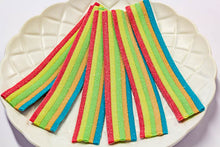 Load image into Gallery viewer, TNT Sour Mini Multicoloured Straps 60 piece - Sunshine Confectionery

