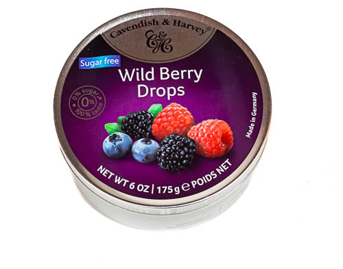 Sugar Free C & H Wild Berry Drops - Sunshine Confectionery