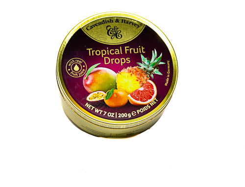 Sugar Free C & H Tropical Fruit Drops - Sunshine Confectionery