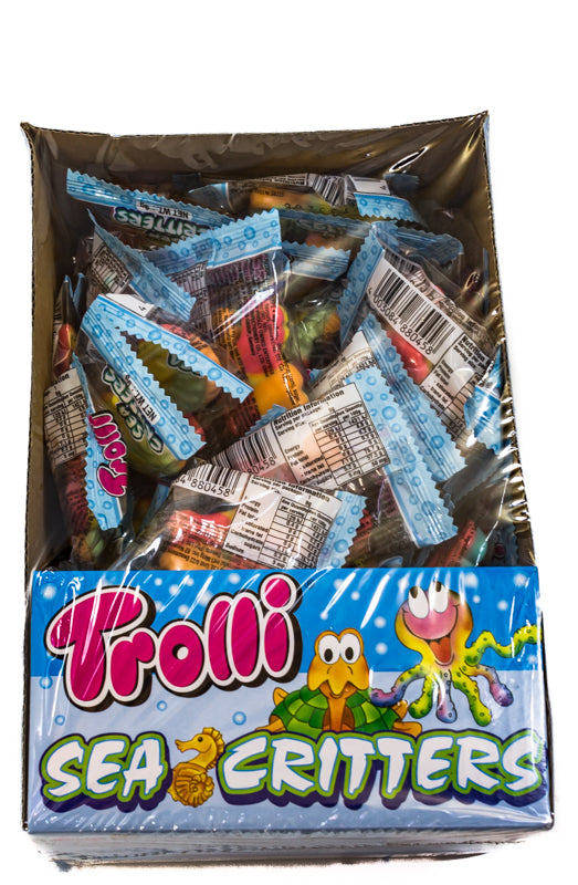 Sea Critters - Trolli 60 piece box - Sunshine Confectionery