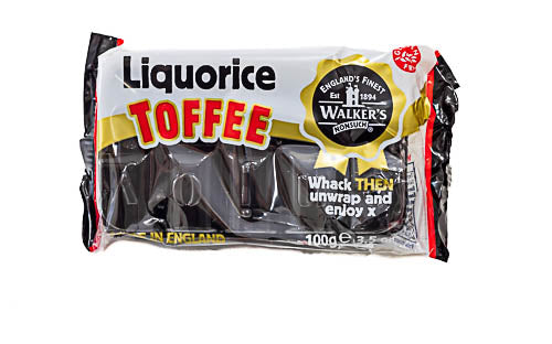 Walkers Liqorice Toffee Bar - Sunshine Confectionery