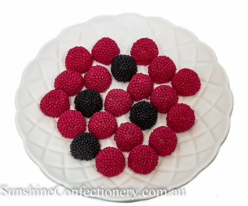 Raspberries and Blackberries 100g - UK - Sunshine Confectionery