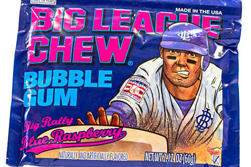 Big League Chews - Blue Raspberry - Sunshine Confectionery
