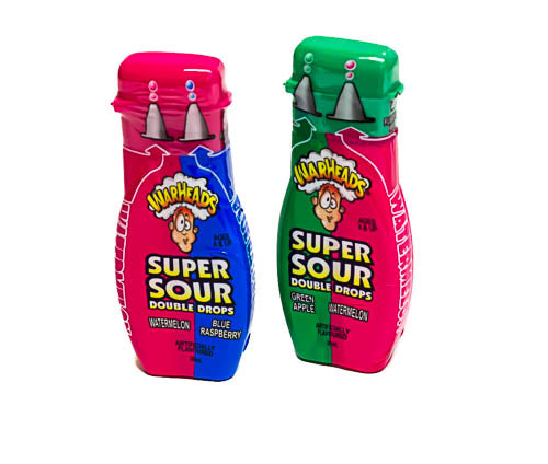 Warheads Double Drops Bottle - Sunshine Confectionery