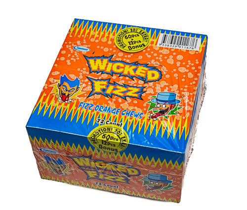 Wicked Fizz Orange - box - Sunshine Confectionery