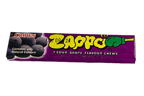 Zappo Grape Chews - Sunshine Confectionery