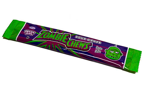 Zombie Chews Grape - box - Sunshine Confectionery